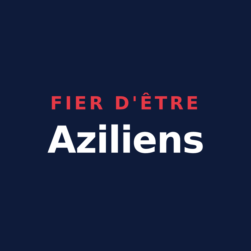T-shirt « Fier d'être Aziliens » — design pour Le Mas-d'Azil