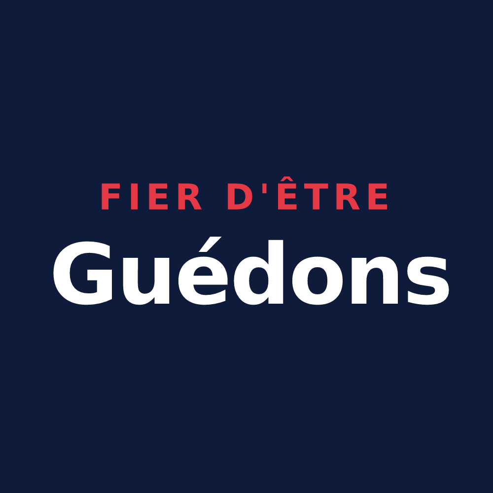 T-shirt « Fier d'être Guédons » — design pour Le Ménil