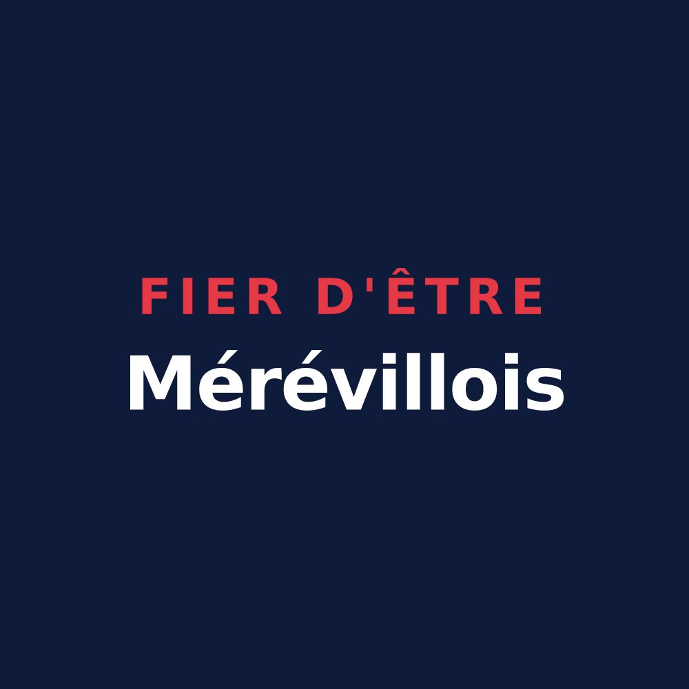 T-shirt « Fier d'être Mérévillois » — design pour Le Mérévillois