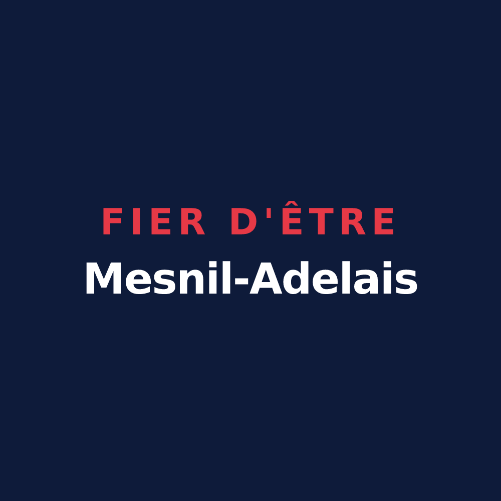 T-shirt « Fier d'être Mesnil-Adelais » — design pour Le Mesnil-Adelée