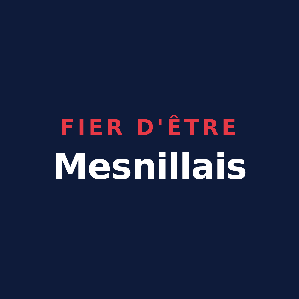 T-shirt « Fier d'être Mesnillais » — design pour Le Mesnil-Esnard