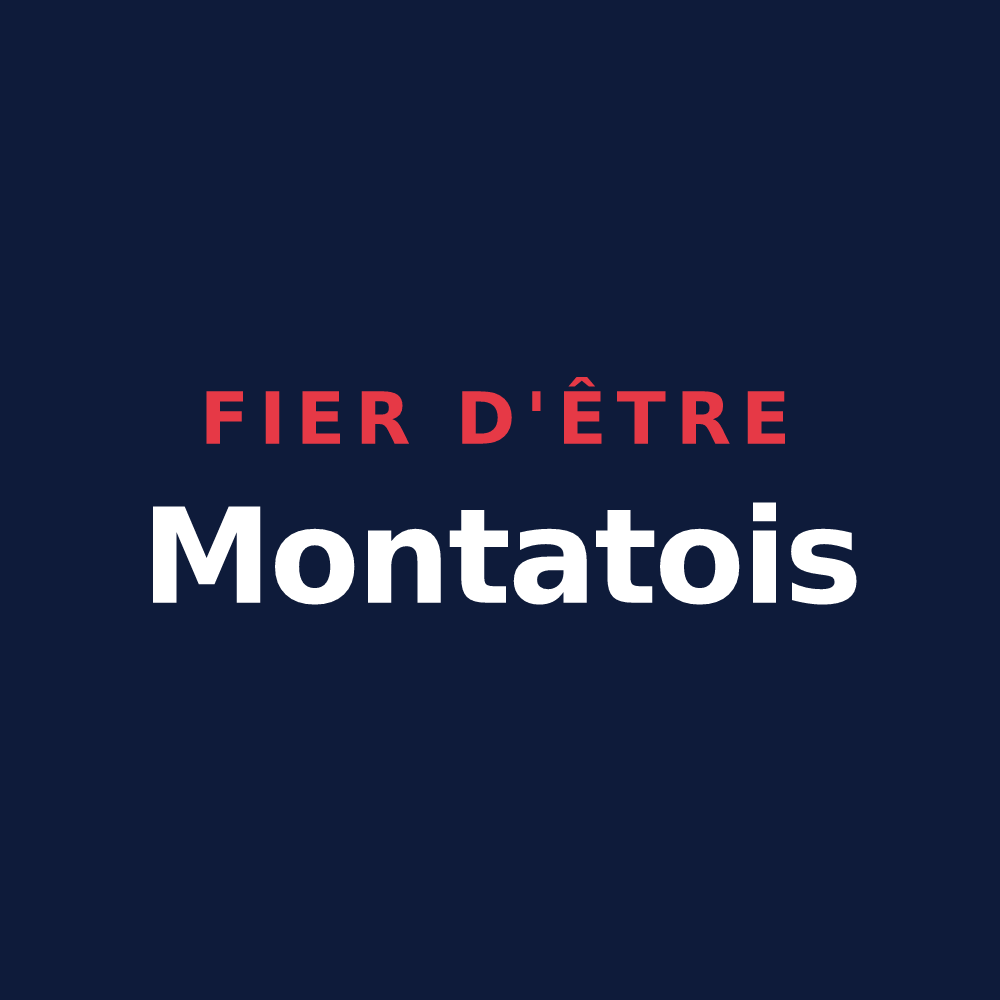 T-shirt « Fier d'être Montatois » — design pour Le Montat