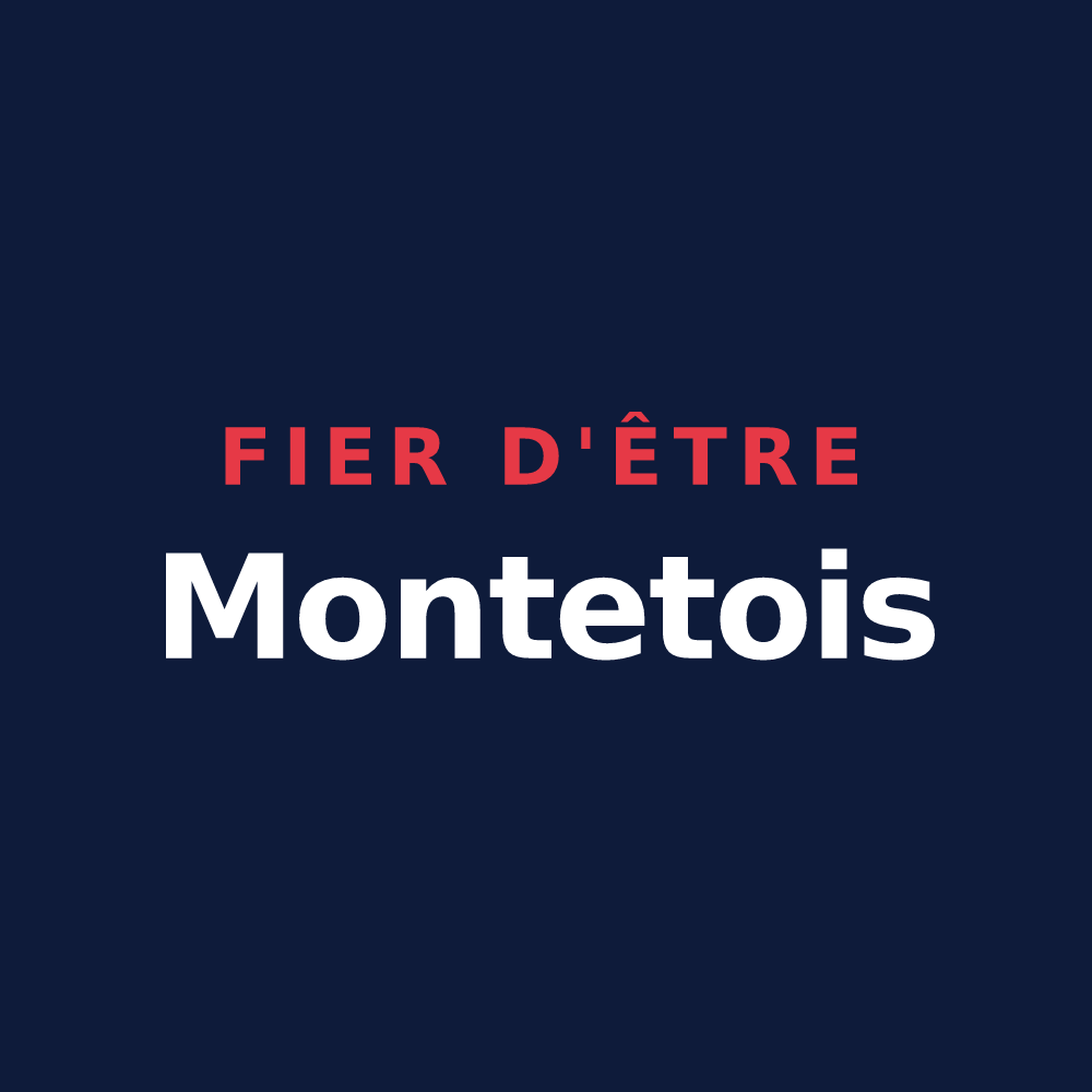 T-shirt « Fier d'être Montetois » — design pour Le Montet