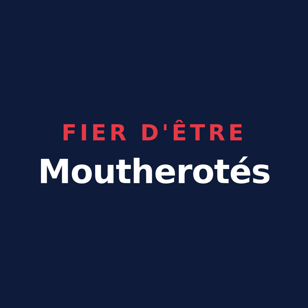 T-shirt « Fier d'être Moutherotés » — design pour Le Moutherot