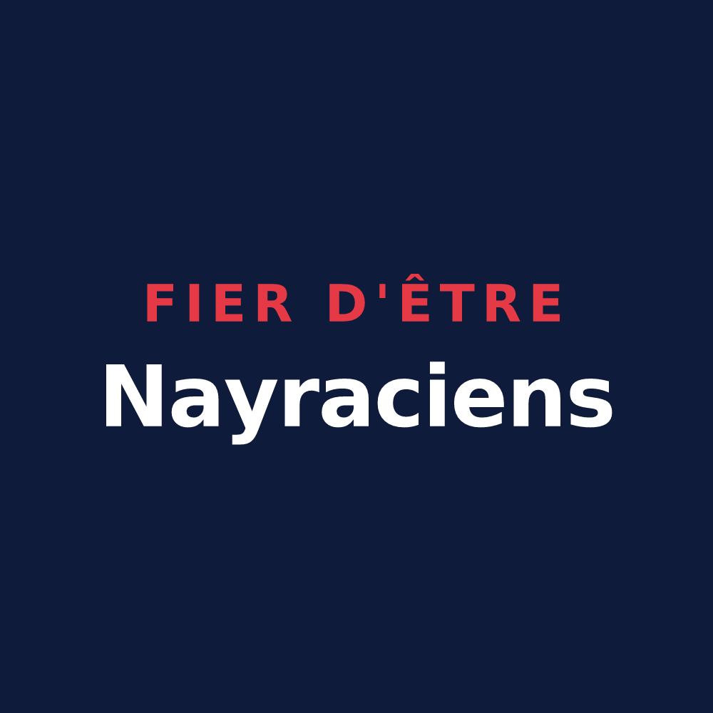 T-shirt « Fier d'être Nayraciens » — design pour Le Nayrac