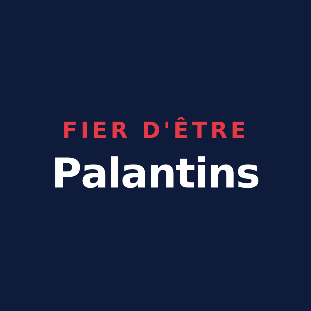 T-shirt « Fier d'être Palantins » — design pour Le Palais