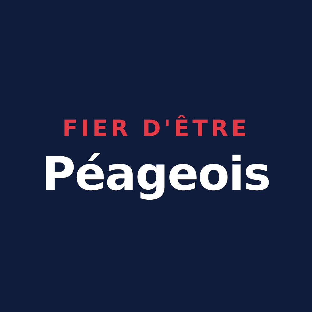 T-shirt « Fier d'être Péageois » — design pour Le Péage-de-Roussillon
