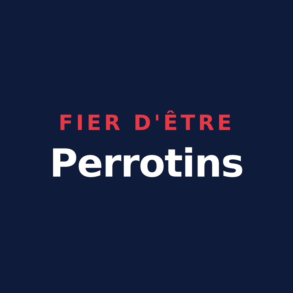 T-shirt « Fier d'être Perrotins » — design pour Le Perray-en-Yvelines