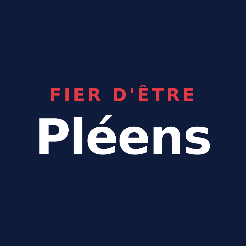 T-shirt « Fier d'être Pléens » — design pour Le Pla