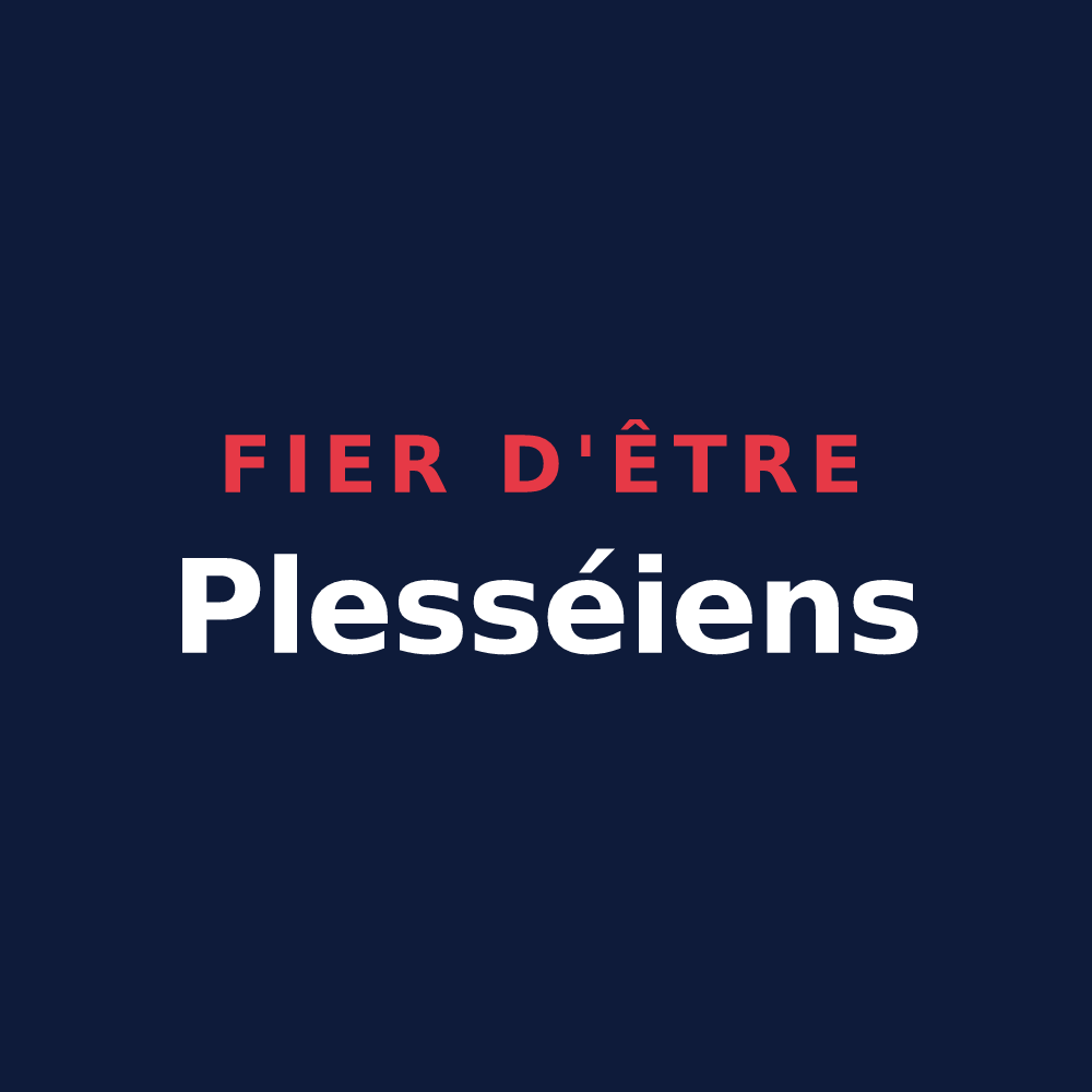 T-shirt « Fier d'être Plesséiens » — design pour Le Plessis-Pâté
