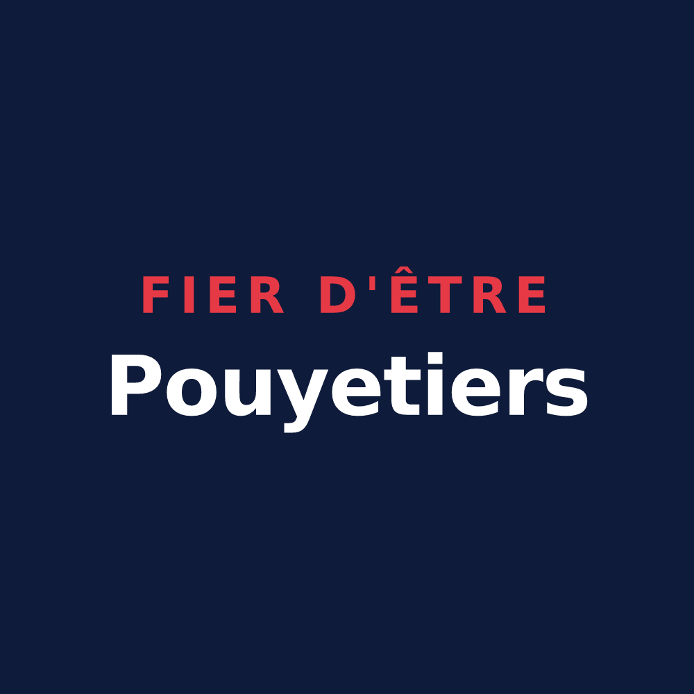 T-shirt « Fier d'être Pouyetiers » — design pour Le Poët-en-Percip