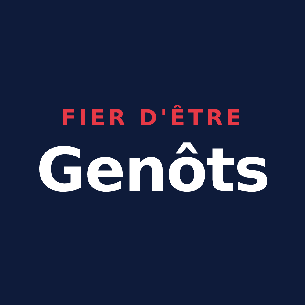 T-shirt « Fier d'être Genôts » — design pour Le Poiré-sur-Vie