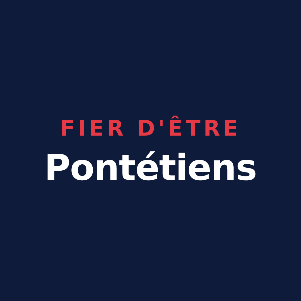 T-shirt « Fier d'être Pontétiens » — design pour Le Pontet