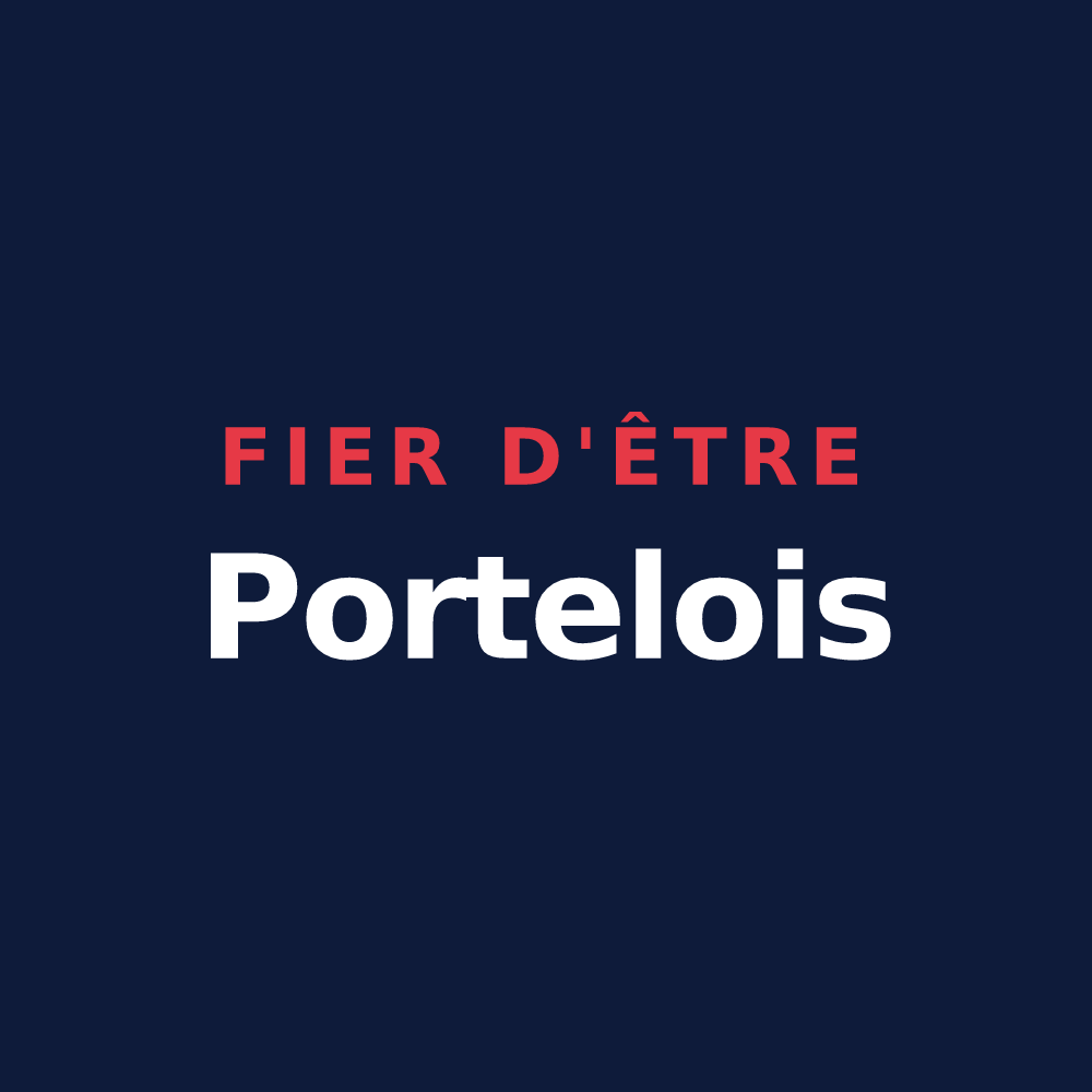 T-shirt « Fier d'être Portelois » — design pour Le Portel