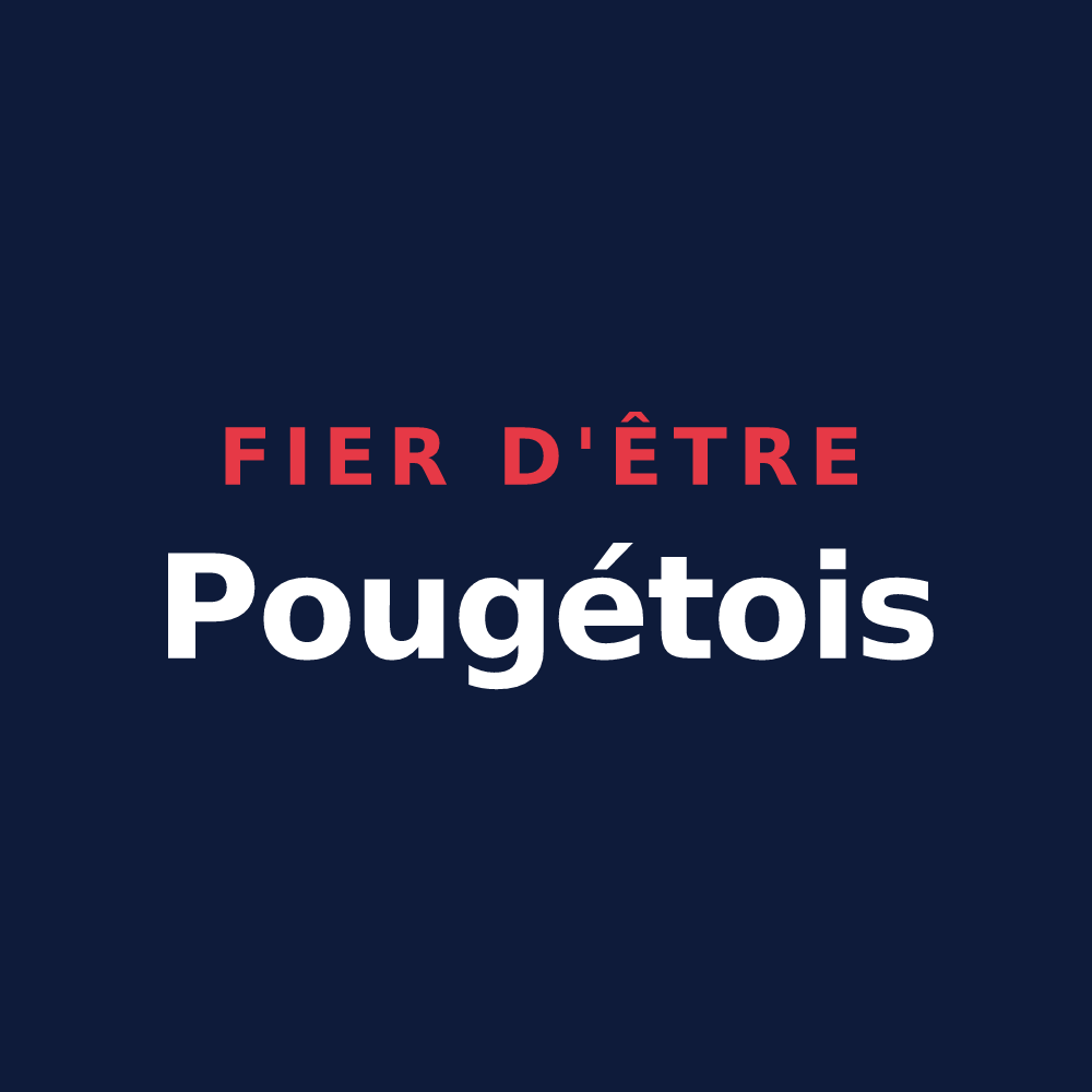 T-shirt « Fier d'être Pougétois » — design pour Le Pouget