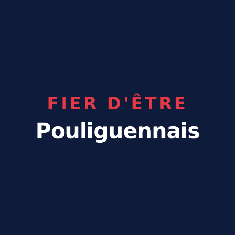 T-shirt « Fier d'être Pouliguennais » — design pour Le Pouliguen
