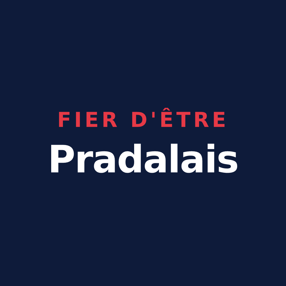 T-shirt « Fier d'être Pradalais » — design pour Le Pradal