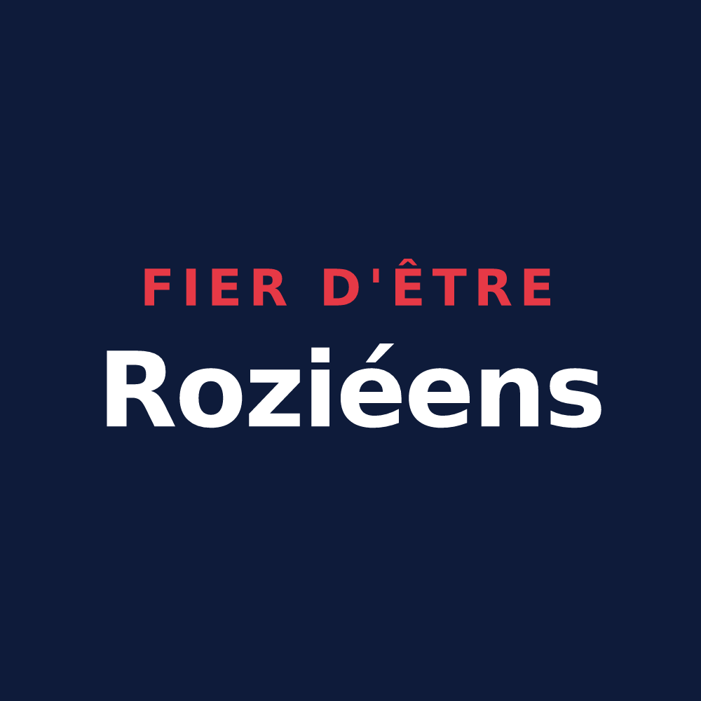 T-shirt « Fier d'être Roziéens » — design pour Le Rozier