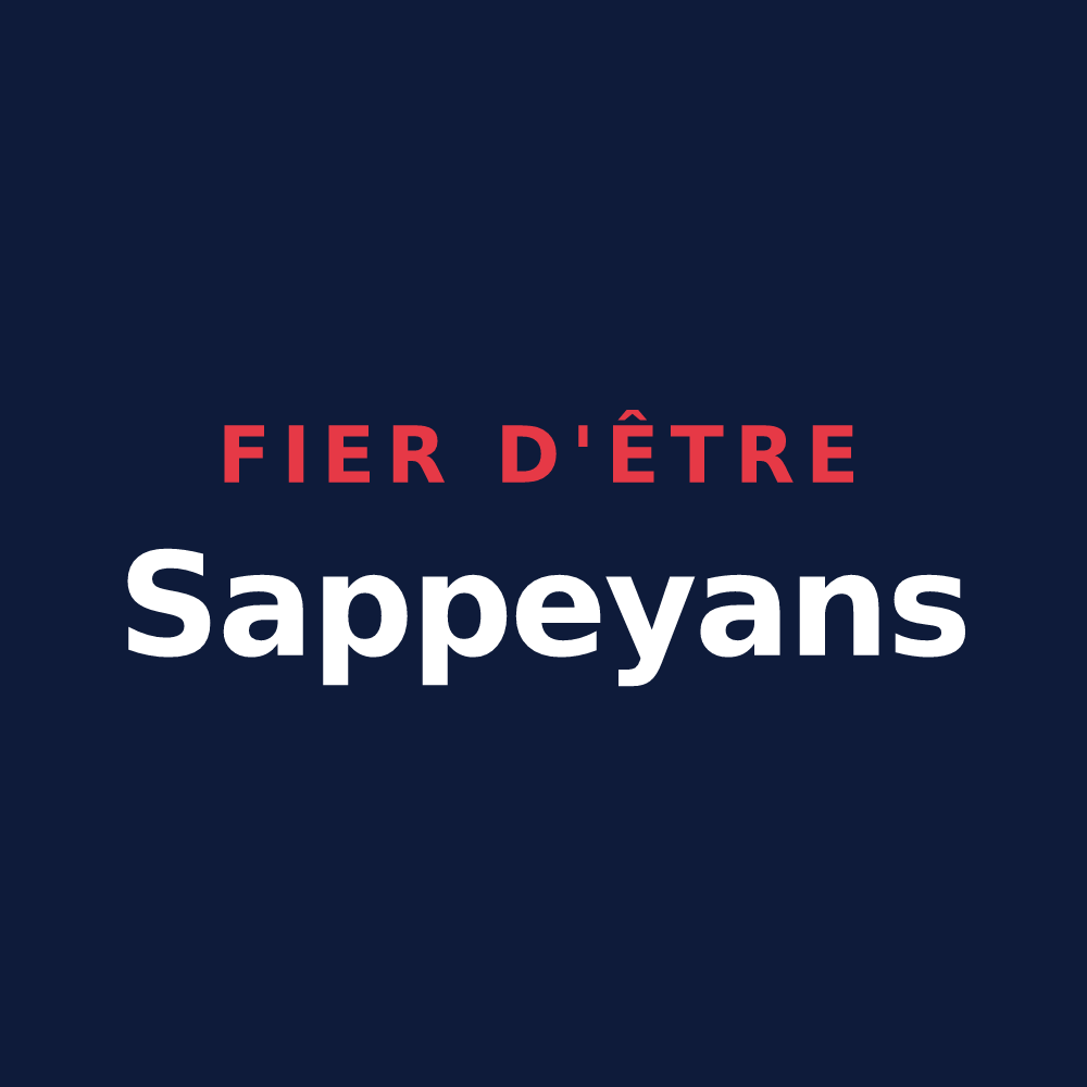 T-shirt « Fier d'être Sappeyans » — design pour Le Sappey