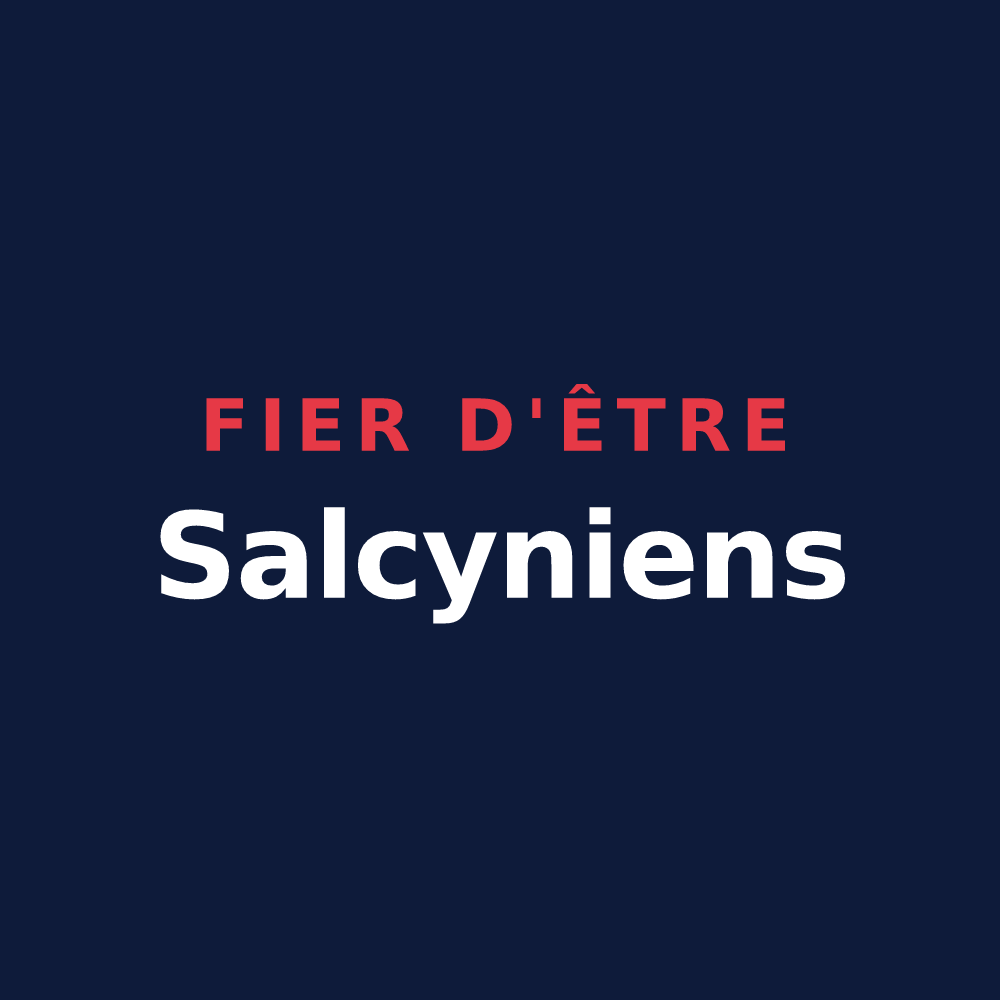 T-shirt « Fier d'être Salcyniens » — design pour Le Saulcy