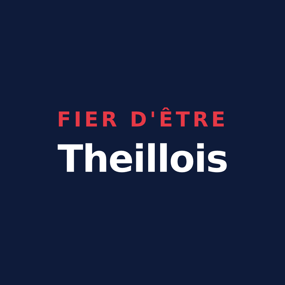 T-shirt « Fier d'être Theillois » — design pour Le Theil