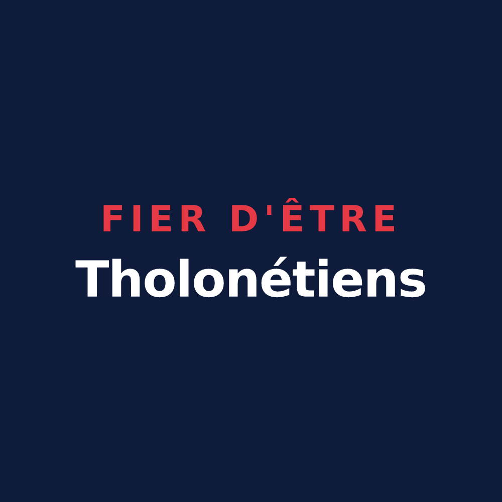 T-shirt « Fier d'être Tholonétiens » — design pour Le Tholonet
