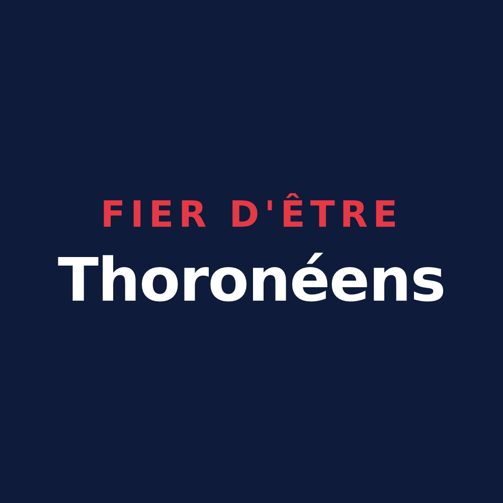 T-shirt « Fier d'être Thoronéens » — design pour Le Thoronet