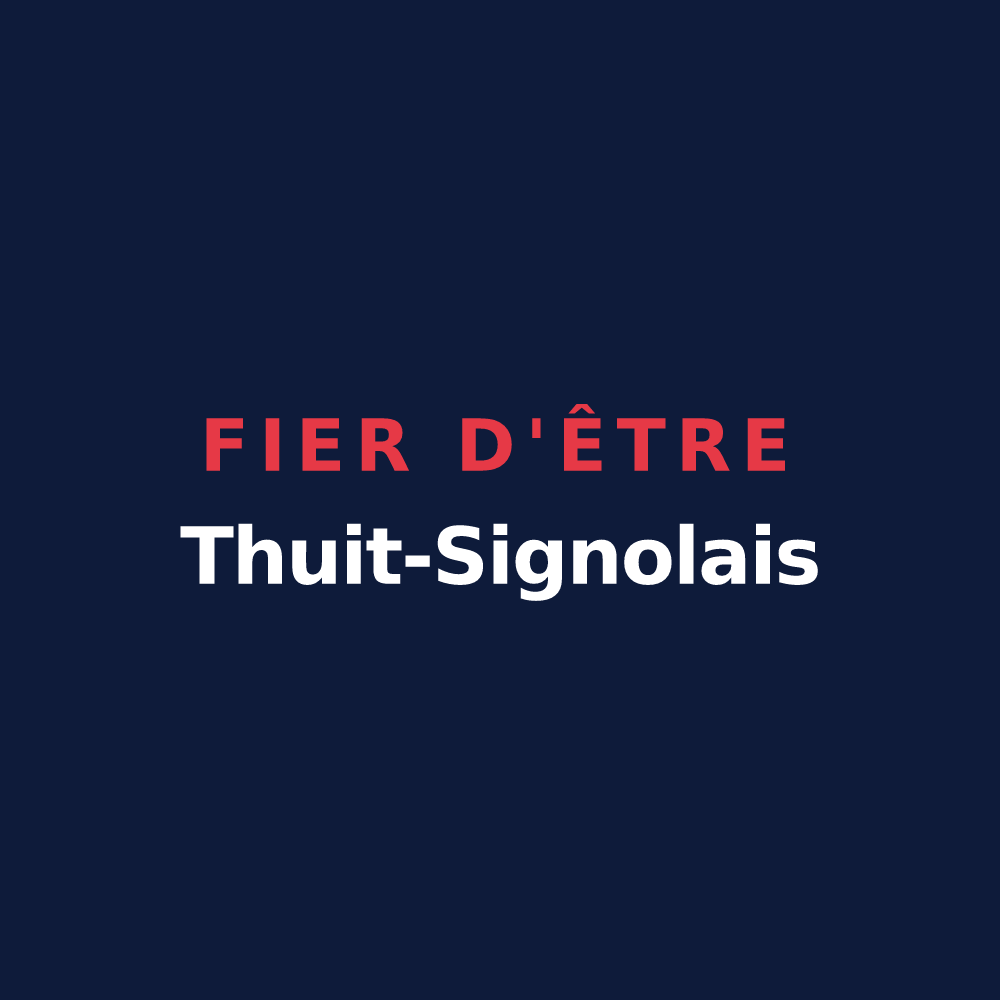 T-shirt « Fier d'être Thuit-Signolais » — design pour Le Thuit de l'Oison