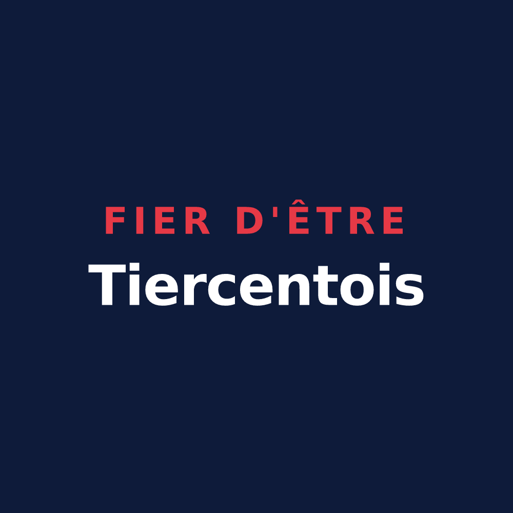 T-shirt « Fier d'être Tiercentois » — design pour Le Tiercent
