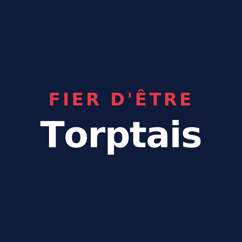 T-shirt « Fier d'être Torptais » — design pour Le Torpt