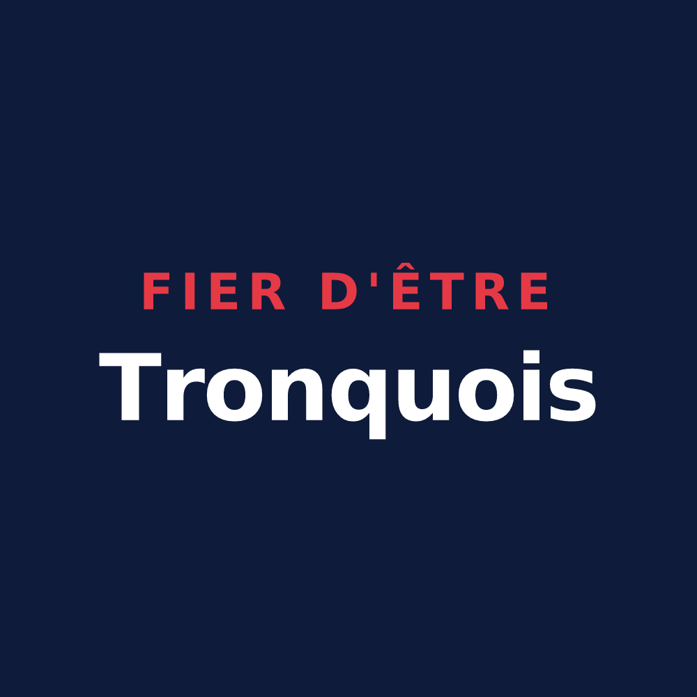 T-shirt « Fier d'être Tronquois » — design pour Le Tronquay