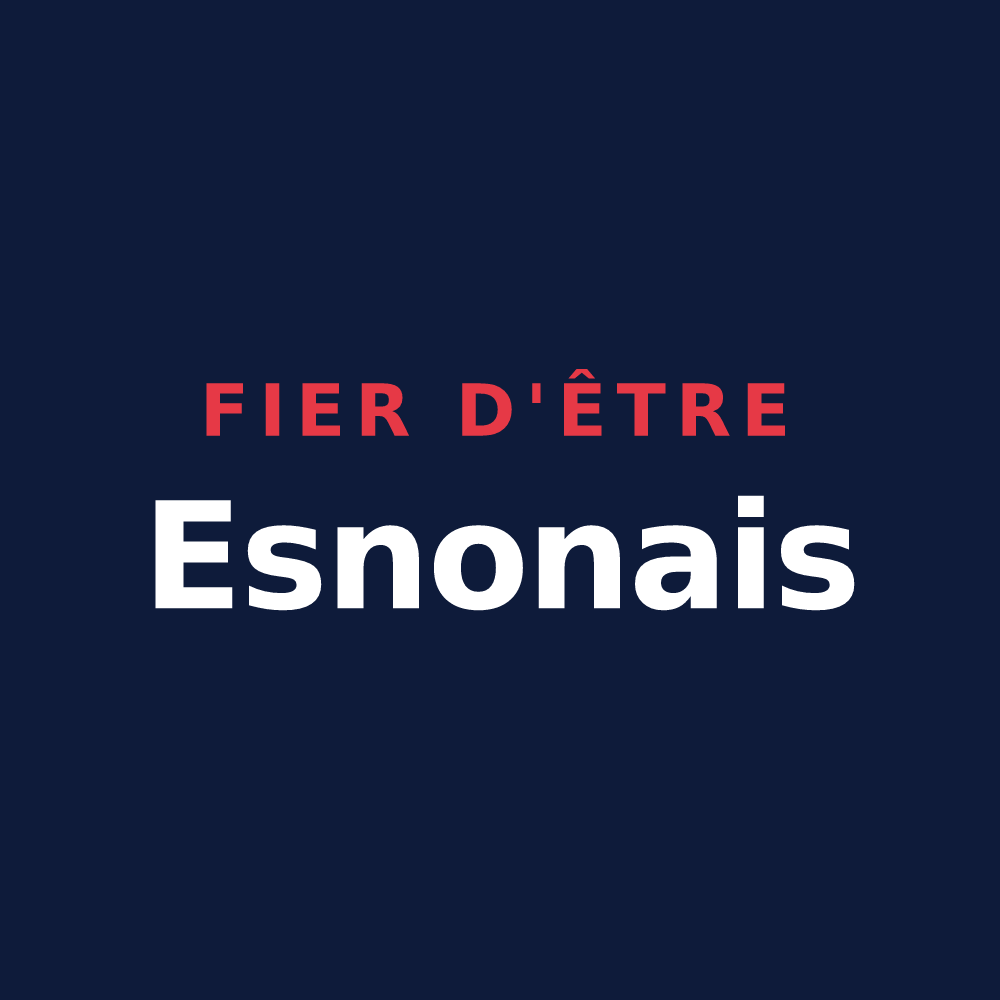 T-shirt « Fier d'être Esnonais » — design pour Le Val-d'Esnoms