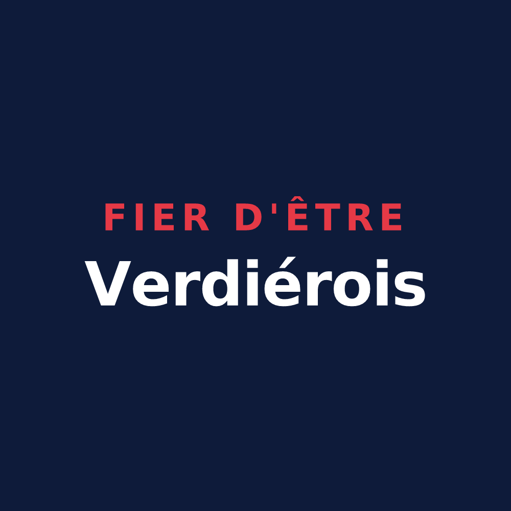 T-shirt « Fier d'être Verdiérois » — design pour Le Verdier