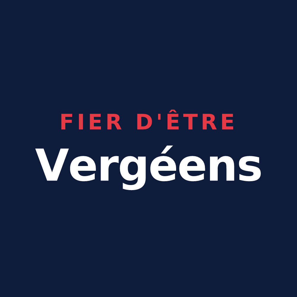 T-shirt « Fier d'être Vergéens » — design pour Le Verger