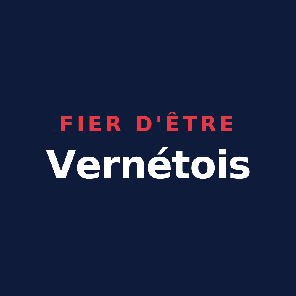 T-shirt « Fier d'être Vernétois » — design pour Le Vernet