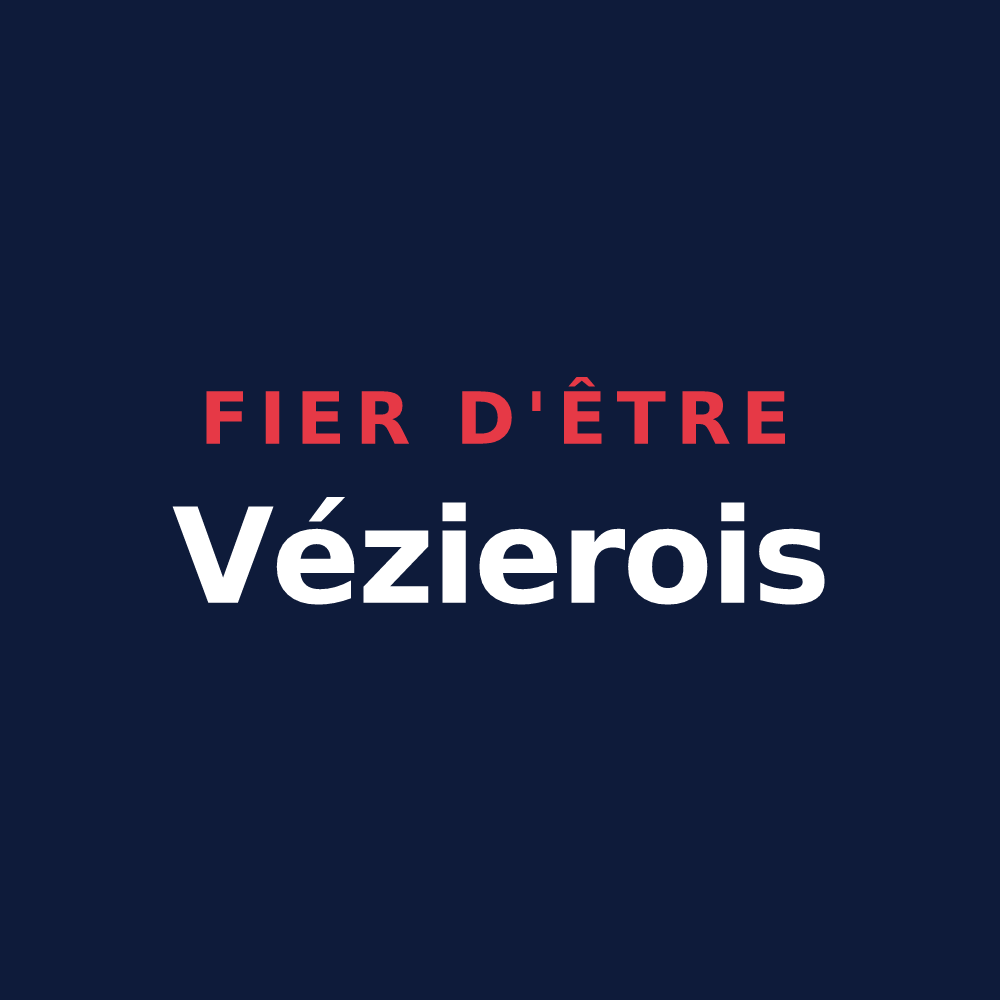 T-shirt « Fier d'être Vézierois » — design pour Le Vézier