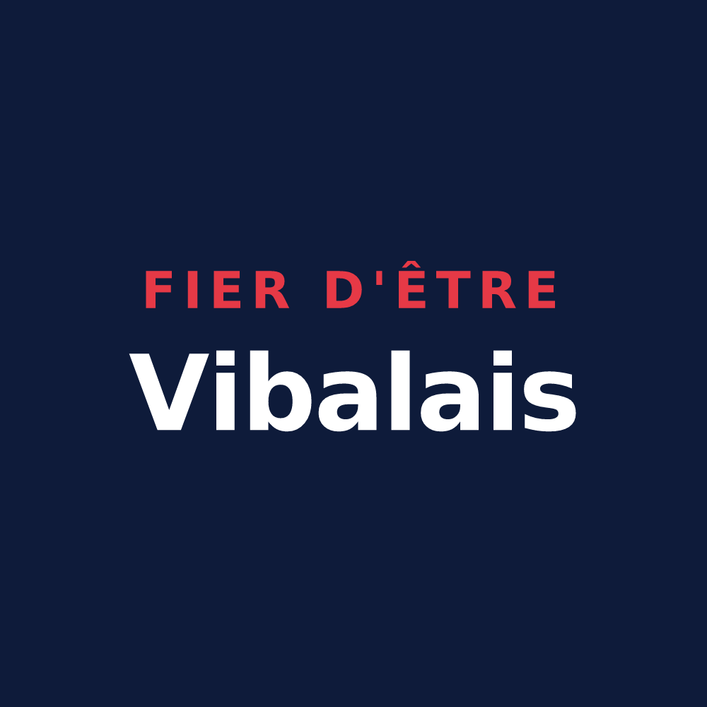 T-shirt « Fier d'être Vibalais » — design pour Le Vibal