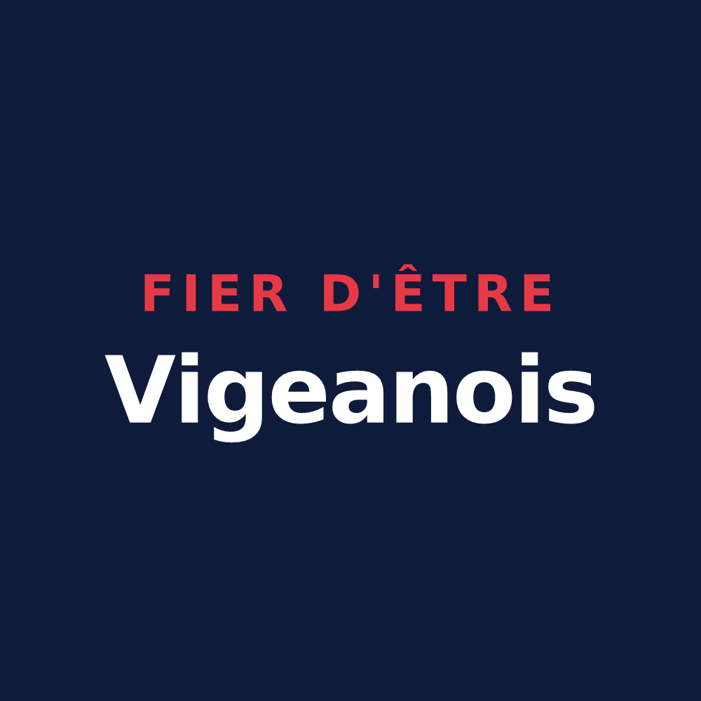 T-shirt « Fier d'être Vigeanois » — design pour Le Vigean