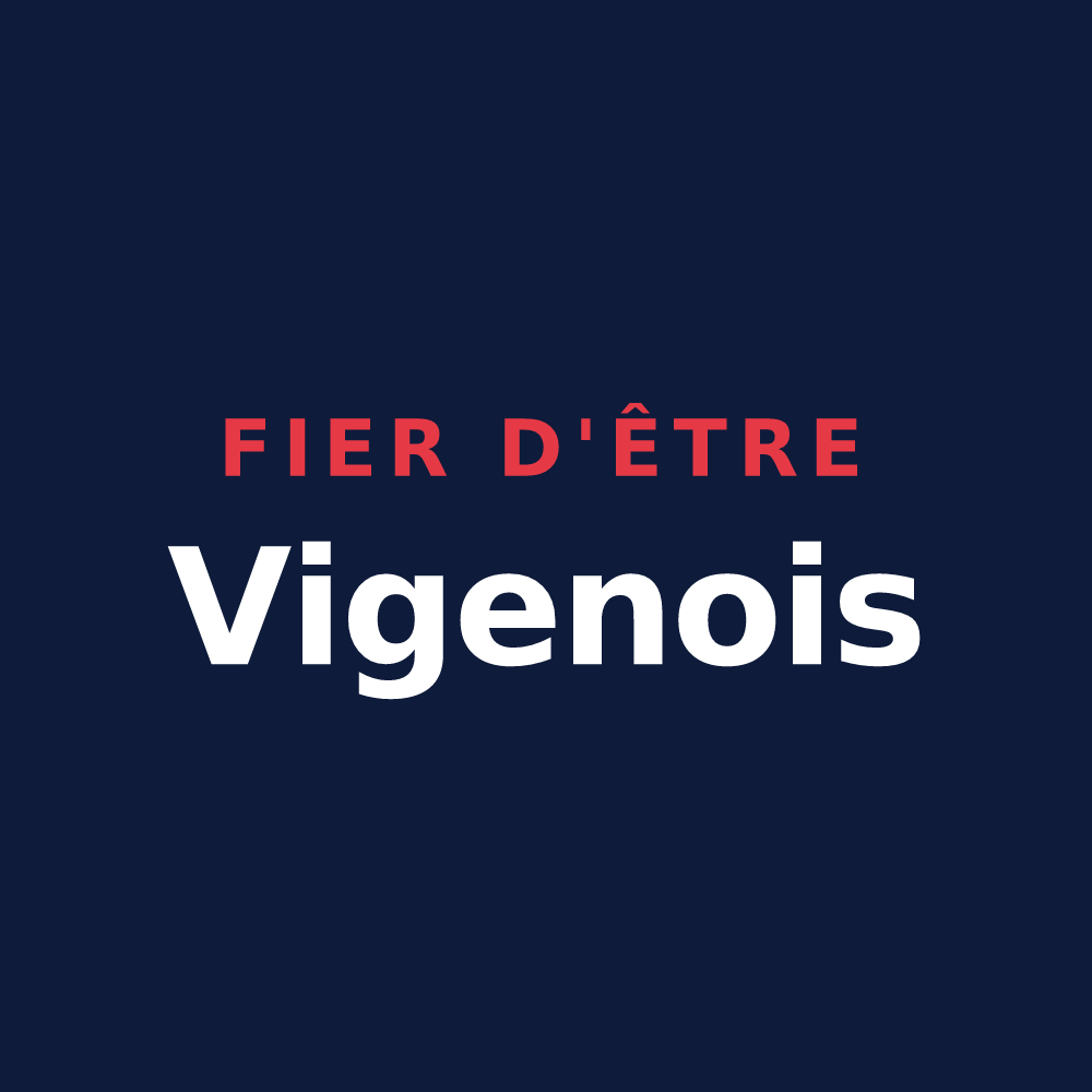 T-shirt « Fier d'être Vigenois » — design pour Le Vigen