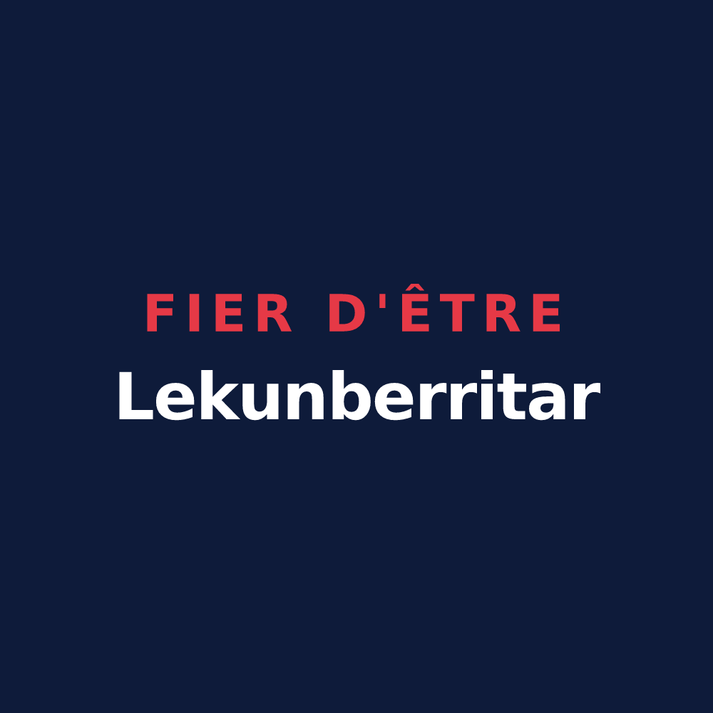 T-shirt « Fier d'être Lekunberritar » — design pour Lecumberry