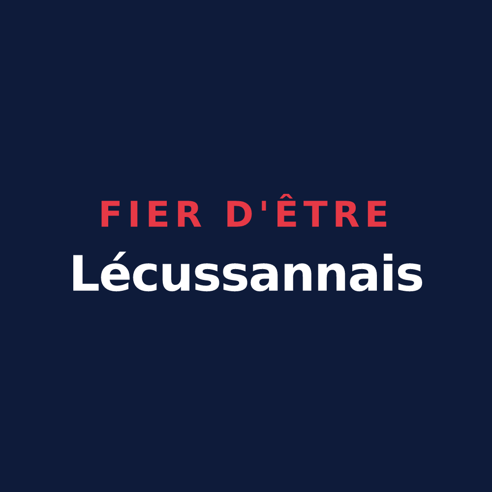 T-shirt « Fier d'être Lécussannais » — design pour Lécussan