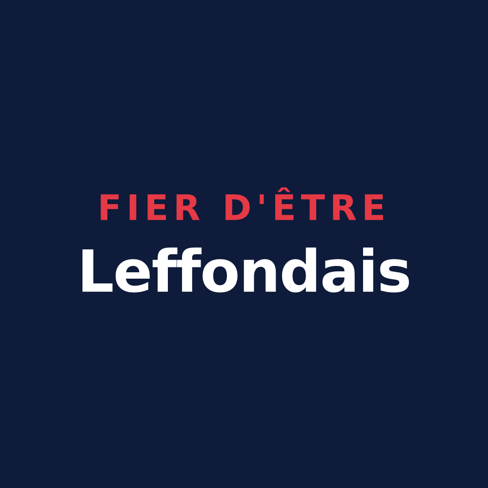 T-shirt « Fier d'être Leffondais » — design pour Leffonds