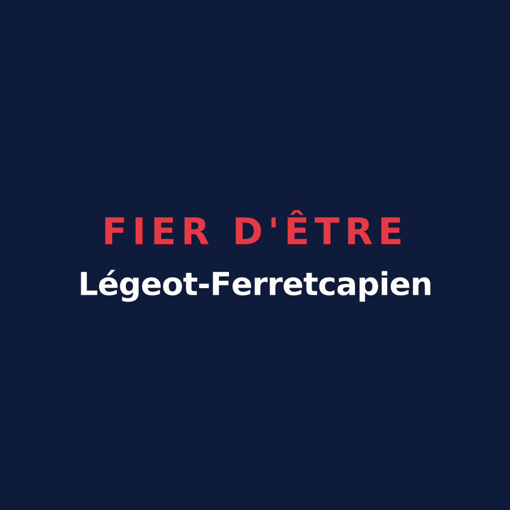 T-shirt « Fier d'être Légeot-Ferretcapien » — design pour Lège-Cap-Ferret