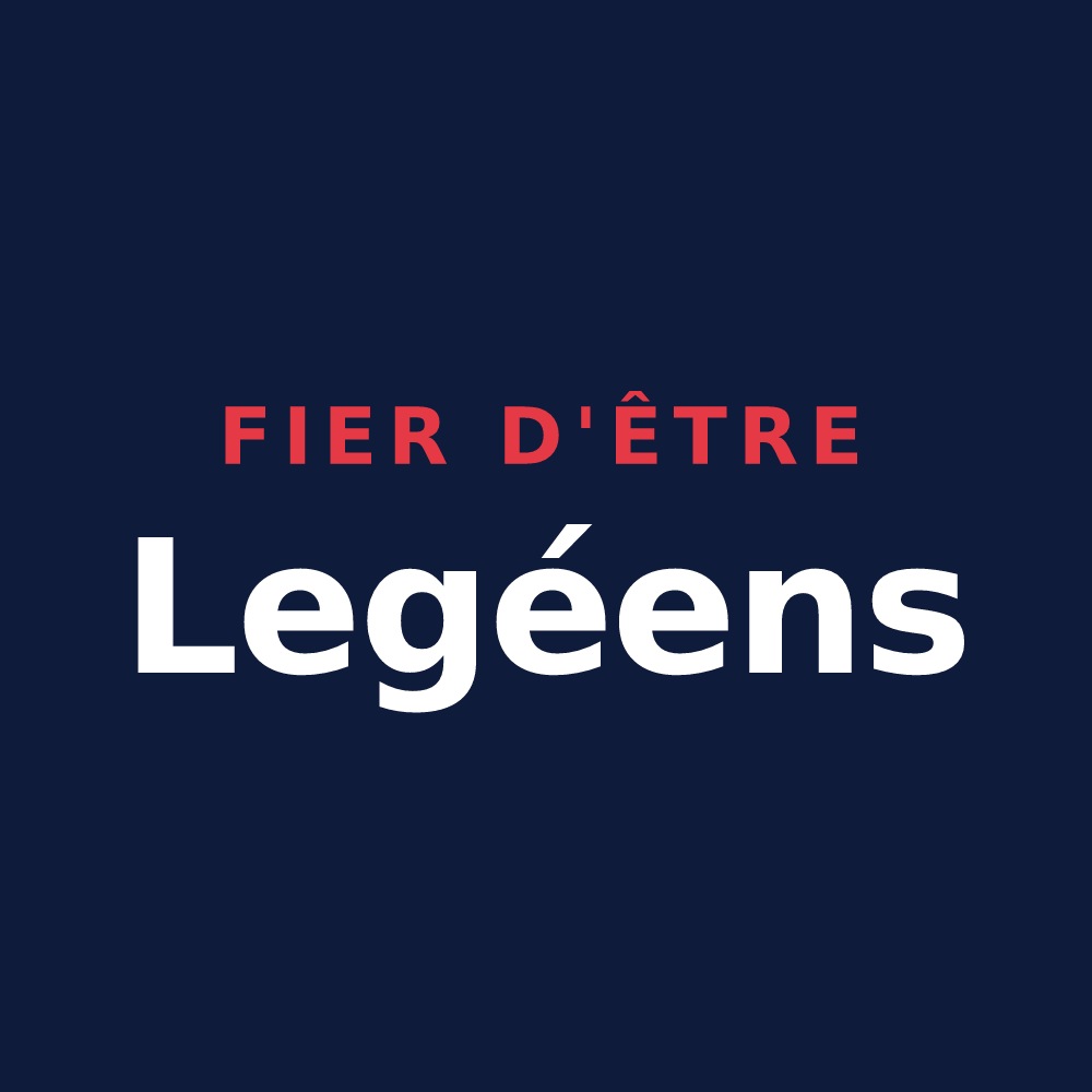 T-shirt « Fier d'être Legéens » — design pour Legé