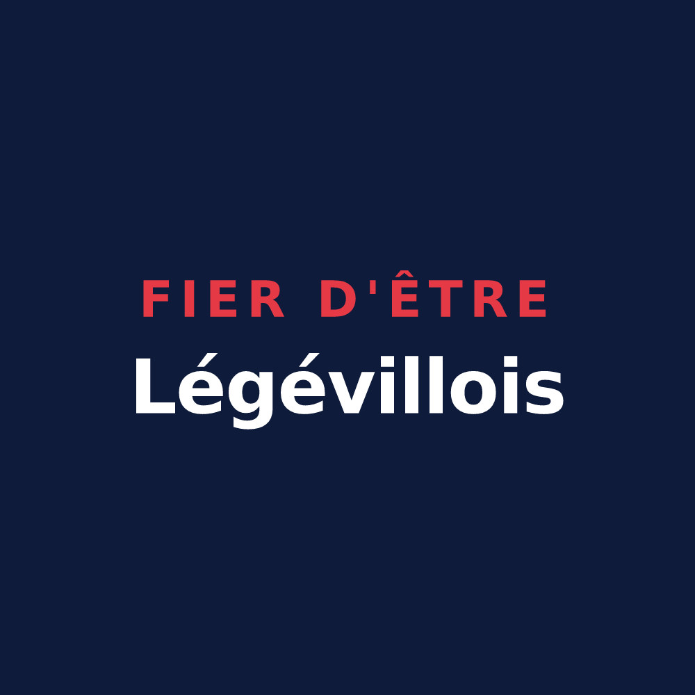 T-shirt « Fier d'être Légévillois » — design pour Légéville-et-Bonfays