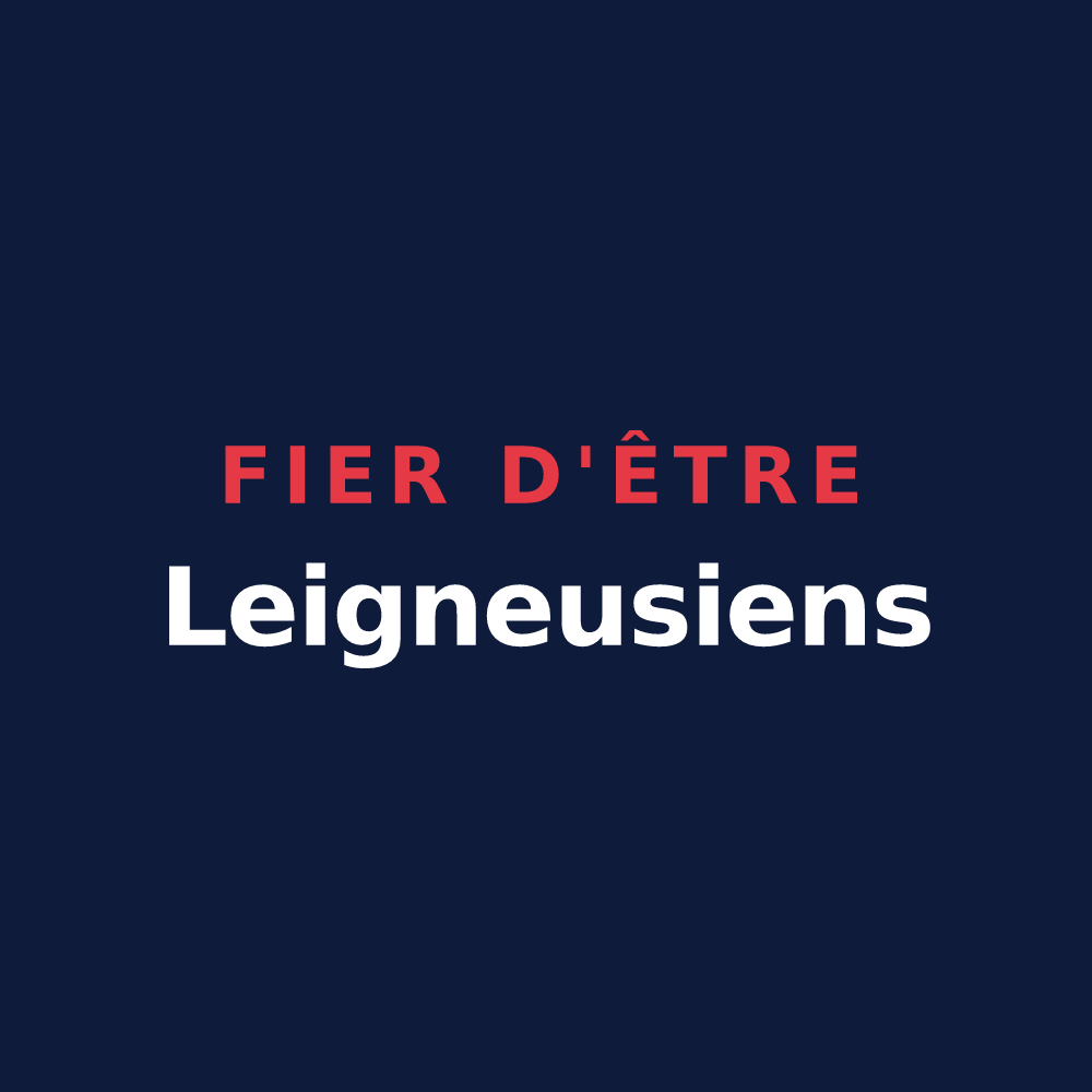 T-shirt « Fier d'être Leigneusiens » — design pour Leigneux