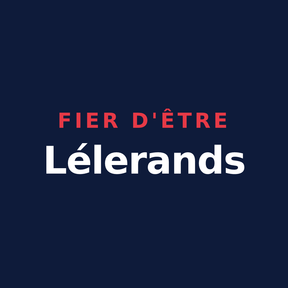 T-shirt « Fier d'être Lélerands » — design pour Lélex