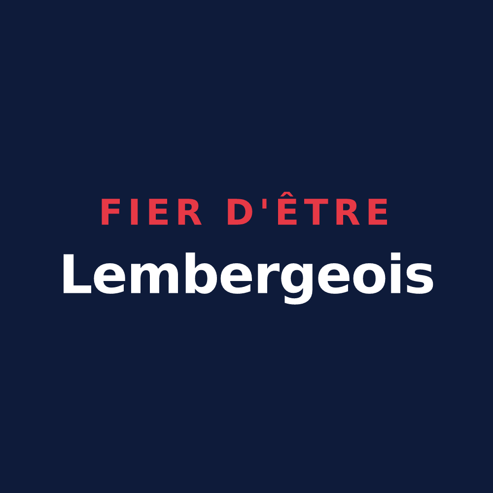 T-shirt « Fier d'être Lembergeois » — design pour Lemberg