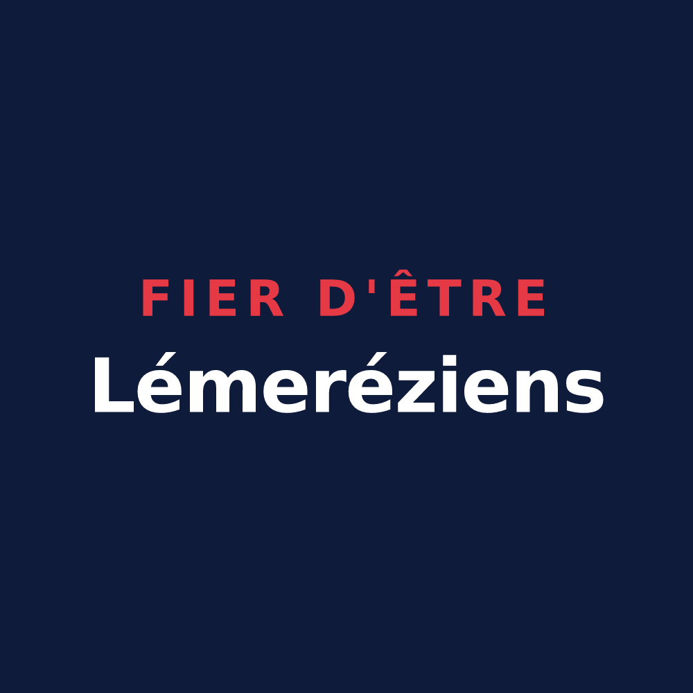 T-shirt « Fier d'être Lémeréziens » — design pour Lémeré