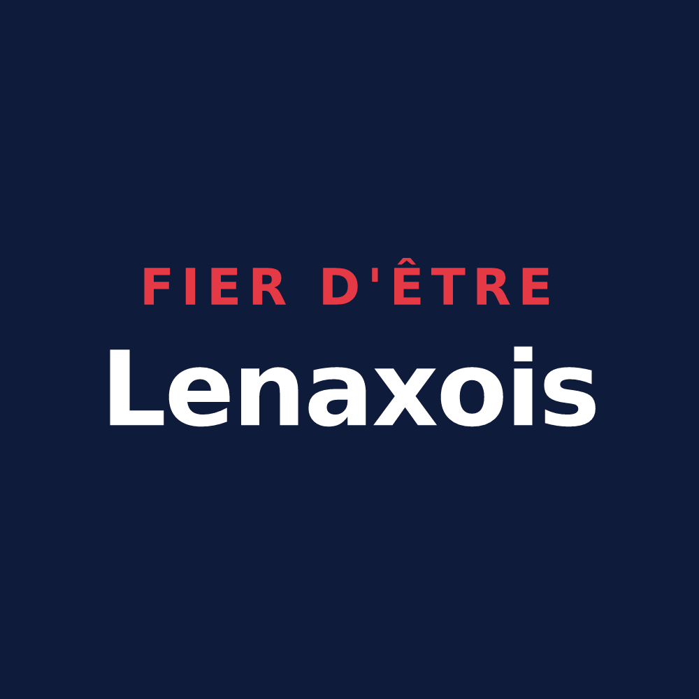 T-shirt « Fier d'être Lenaxois » — design pour Lenax